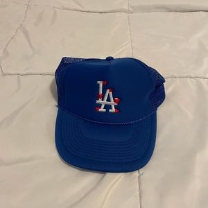 Mens LA Dodger Trucker Hat